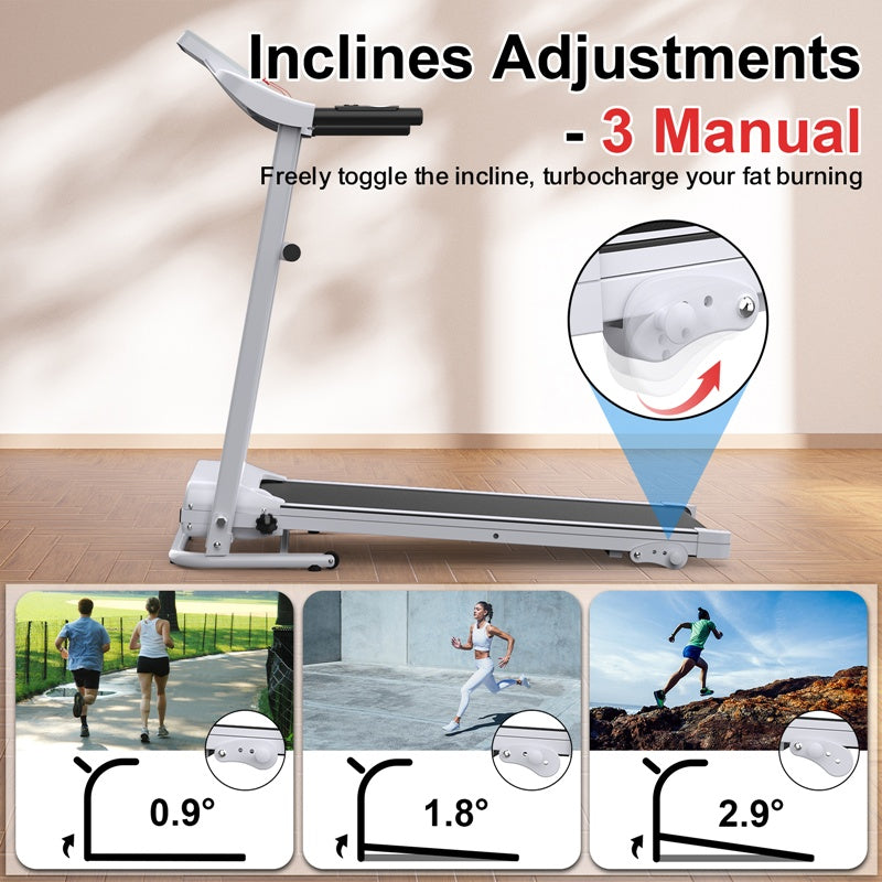Folding Treadmill With Incline