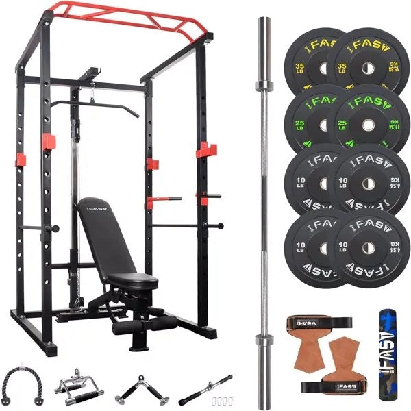 Home gym sets functional power cage