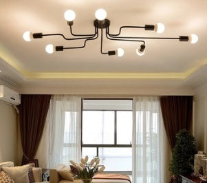 Retro style ceiling lamp