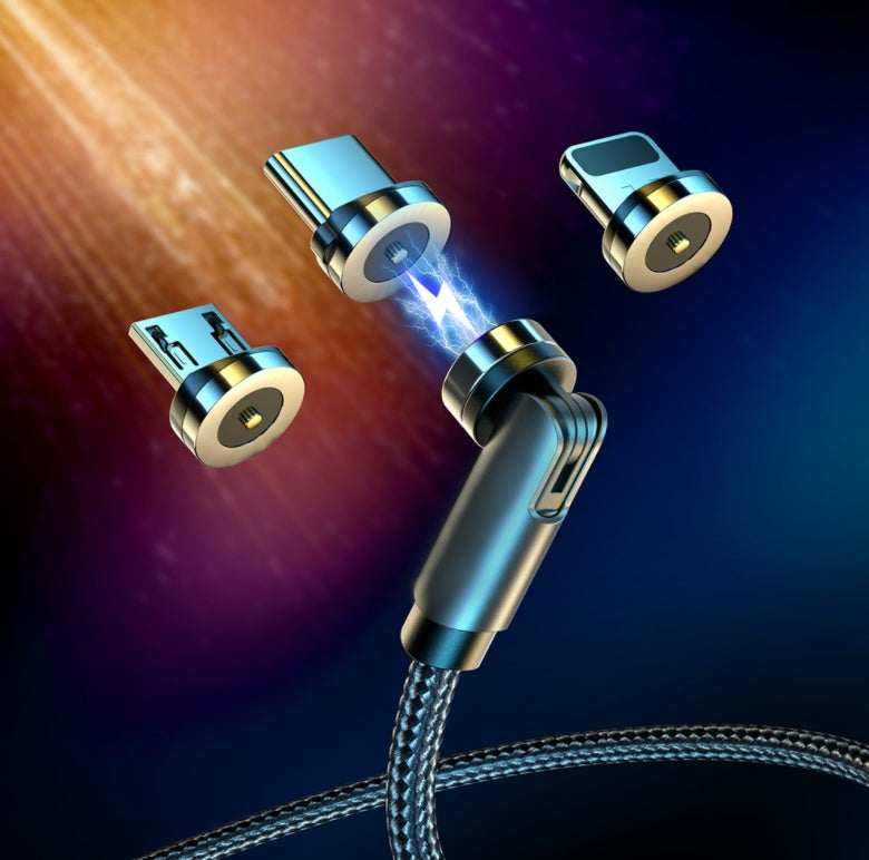 360 Degree Rotate Magnetic Cable