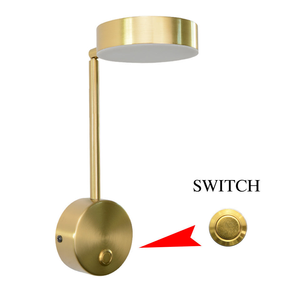 Bedside Lamp Wall Lamp Rotary Key Lamp Wall Lamp Background Wall Decoration