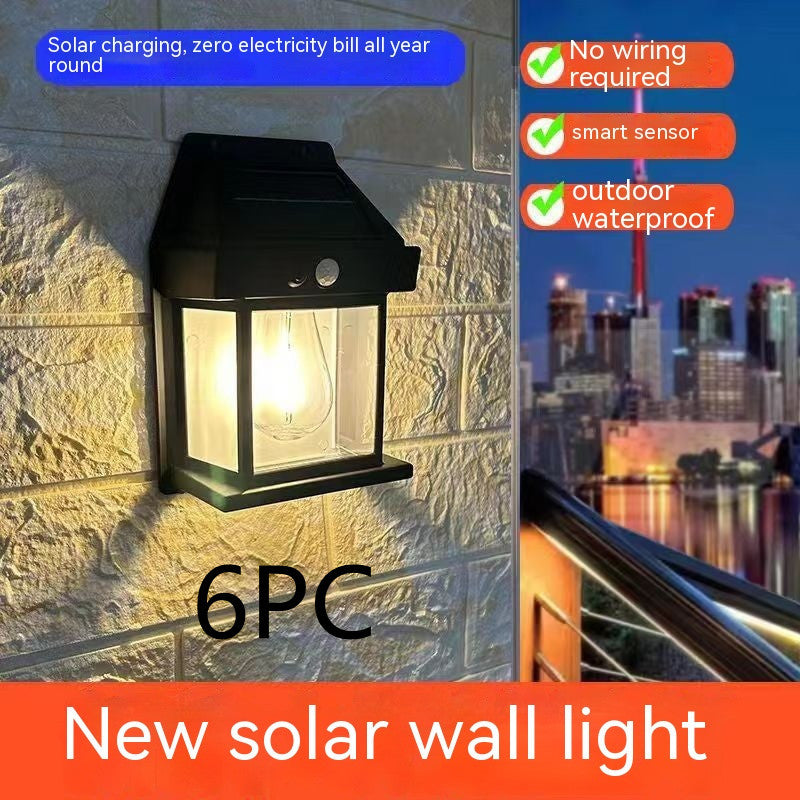 Solar Induction Garden Wall Lamp