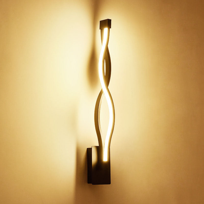 LED aluminum wall light