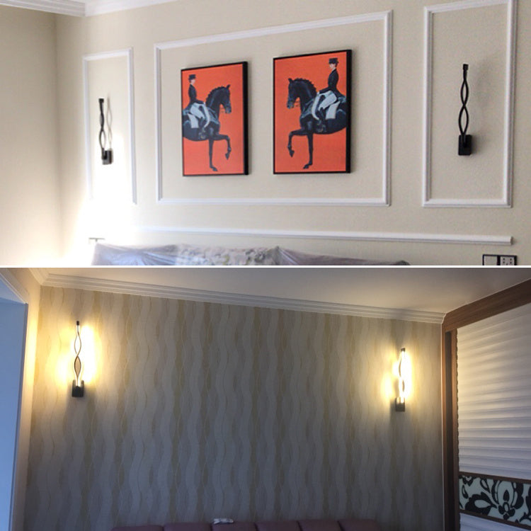 LED aluminum wall light