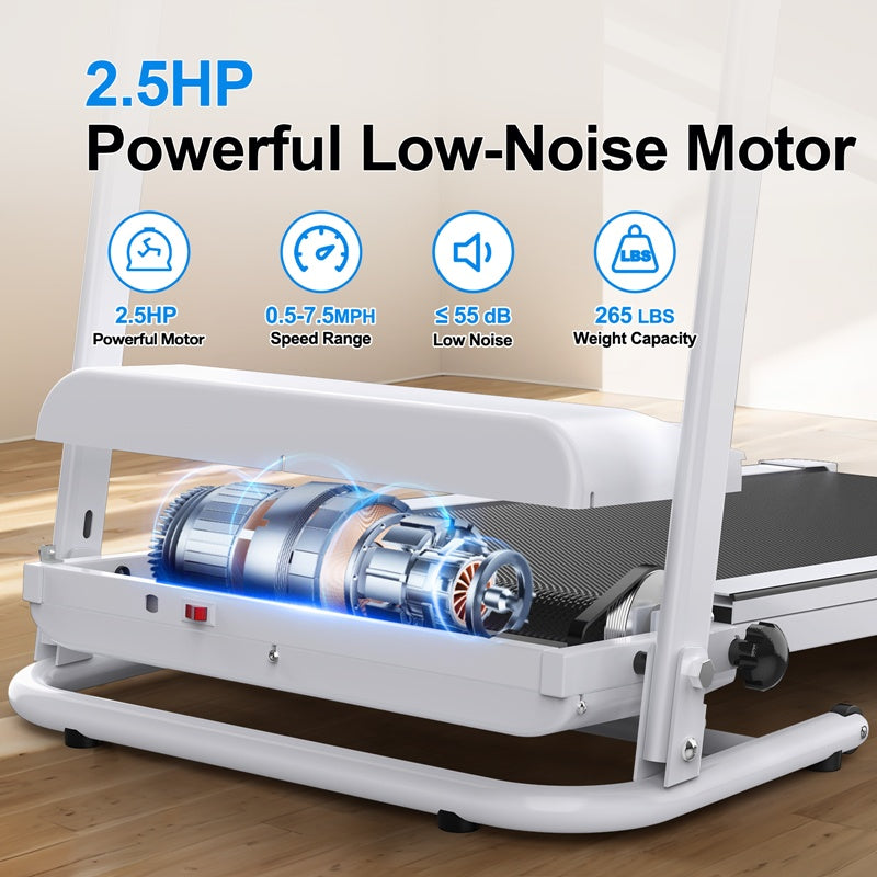 Folding Treadmill With Incline
