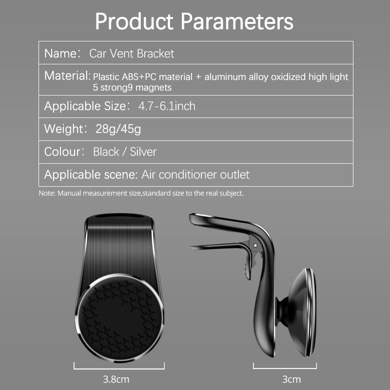 Magnetic Car Phone Holder Air Vent Magnet