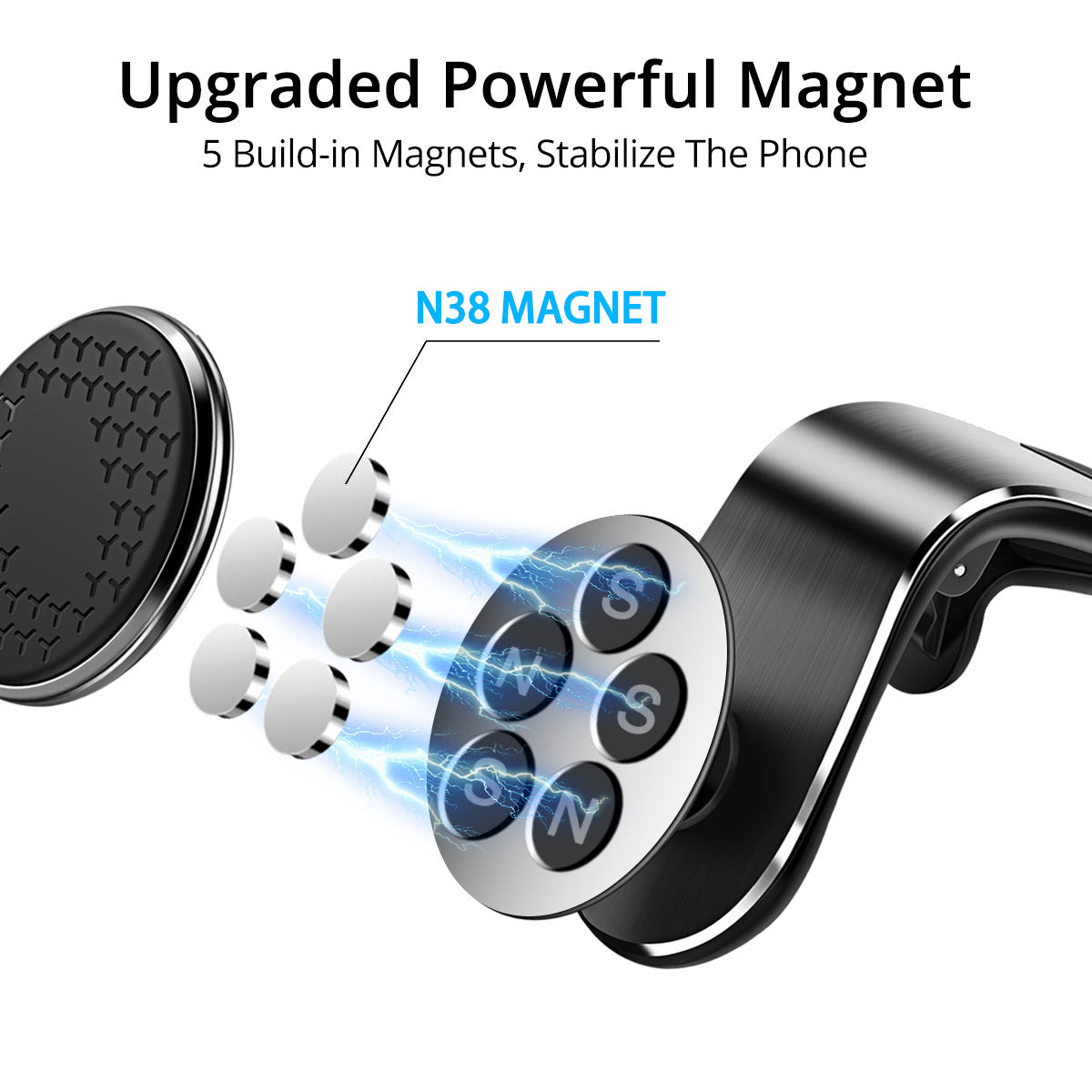 Magnetic Car Phone Holder Air Vent Magnet