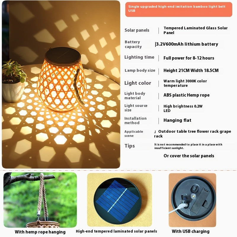 Outdoor Solar Lantern Lights