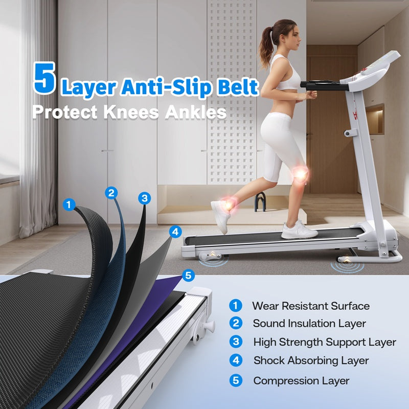Folding Treadmill With Incline