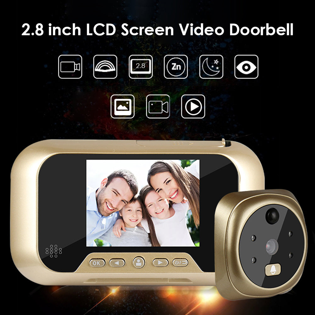 2.8 Inch Infrared Night Visionoorbell