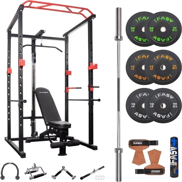 Home gym sets functional power cage