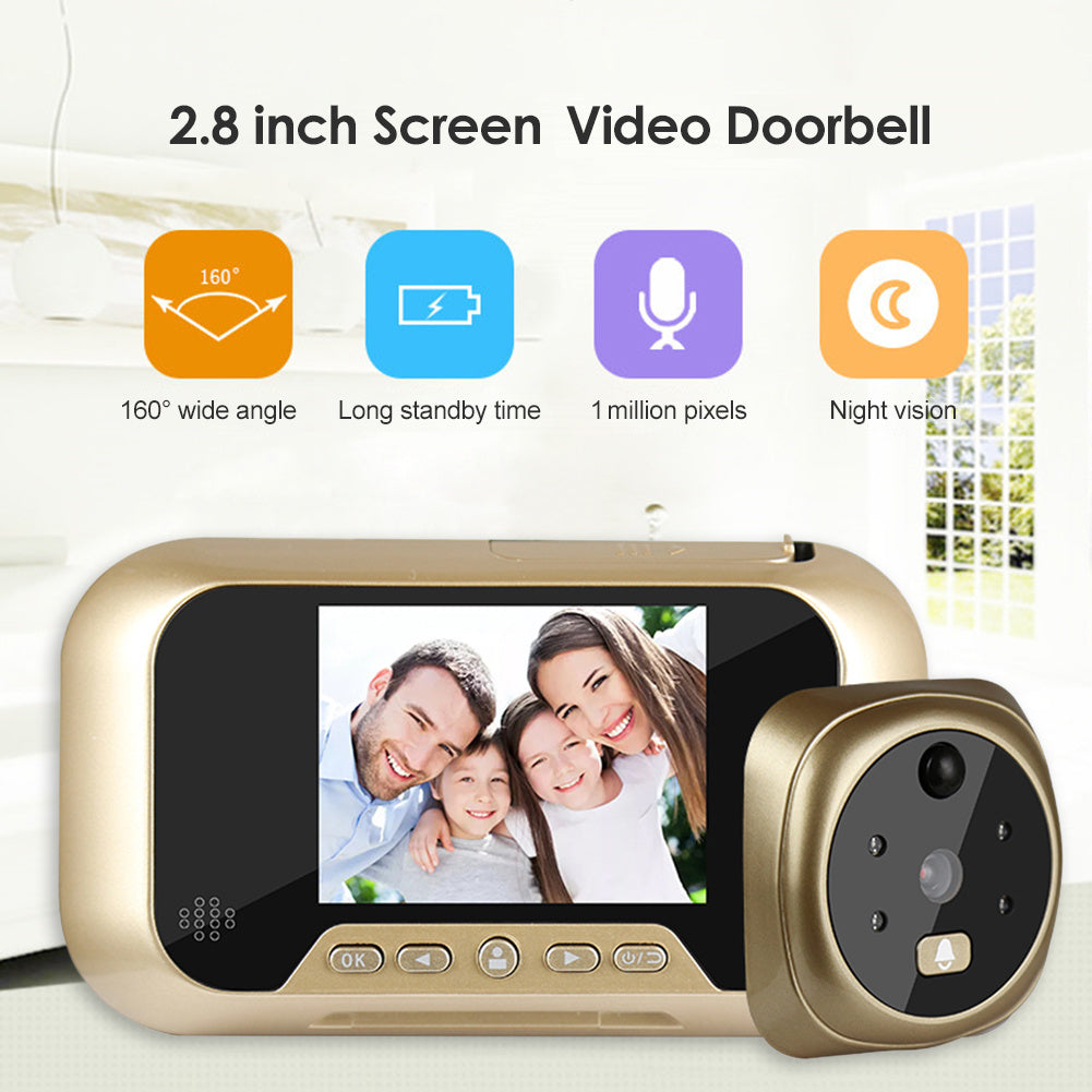 2.8 Inch Infrared Night Visionoorbell