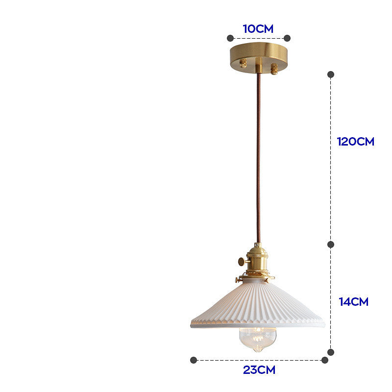 Nordic Japanese Porcelain Chandelier