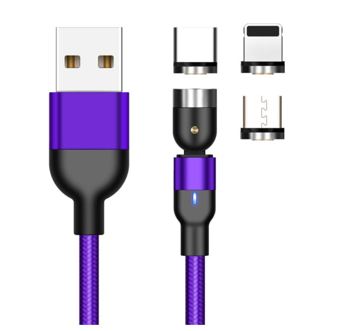 360 Degree Rotate Magnetic Cable