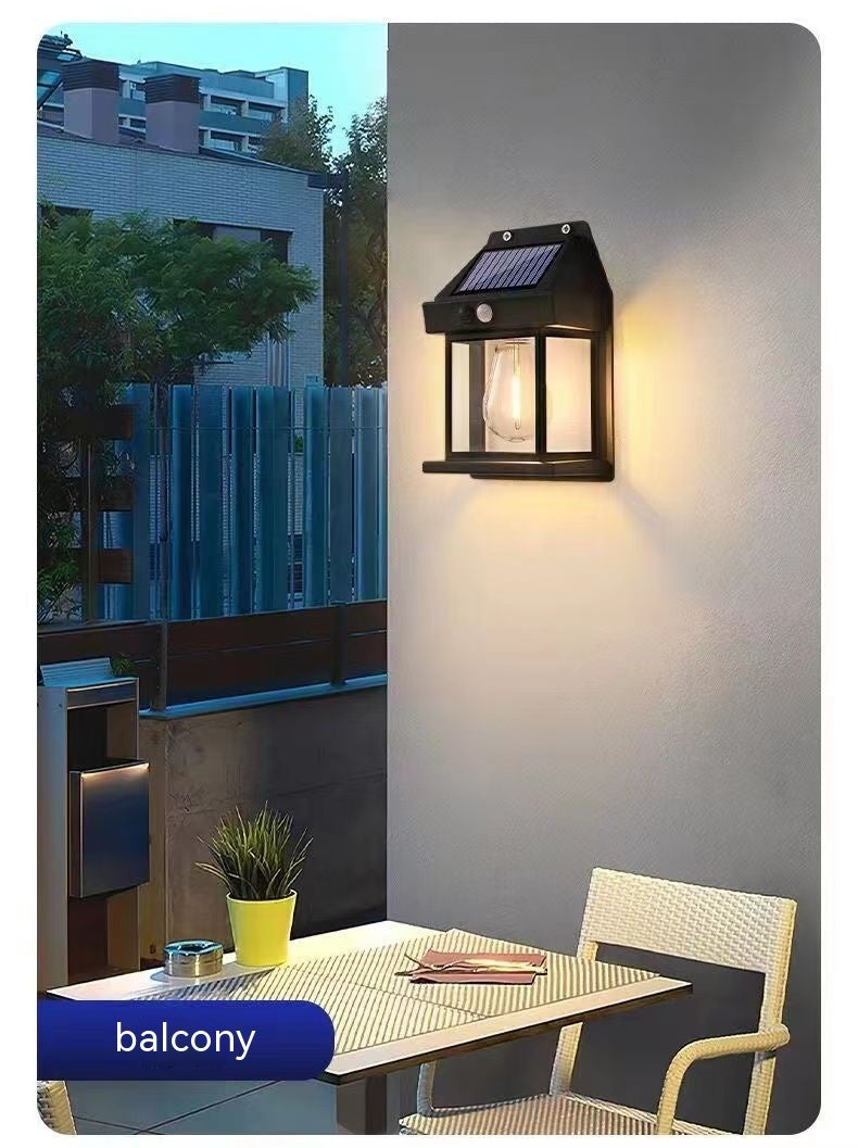 Solar Induction Garden Wall Lamp