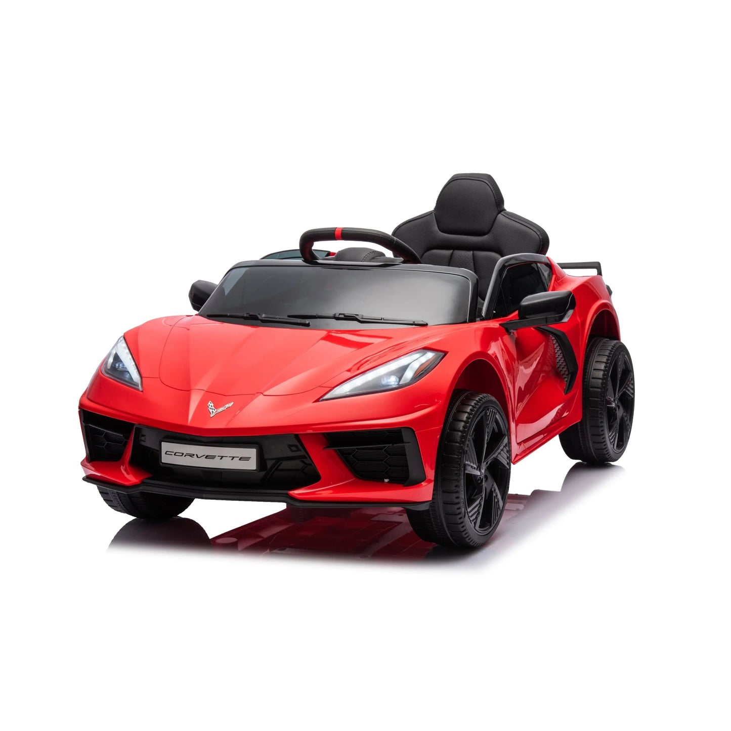 12V Chevrolet Corvette C8 1-Seater Kids Ride-On Car-5