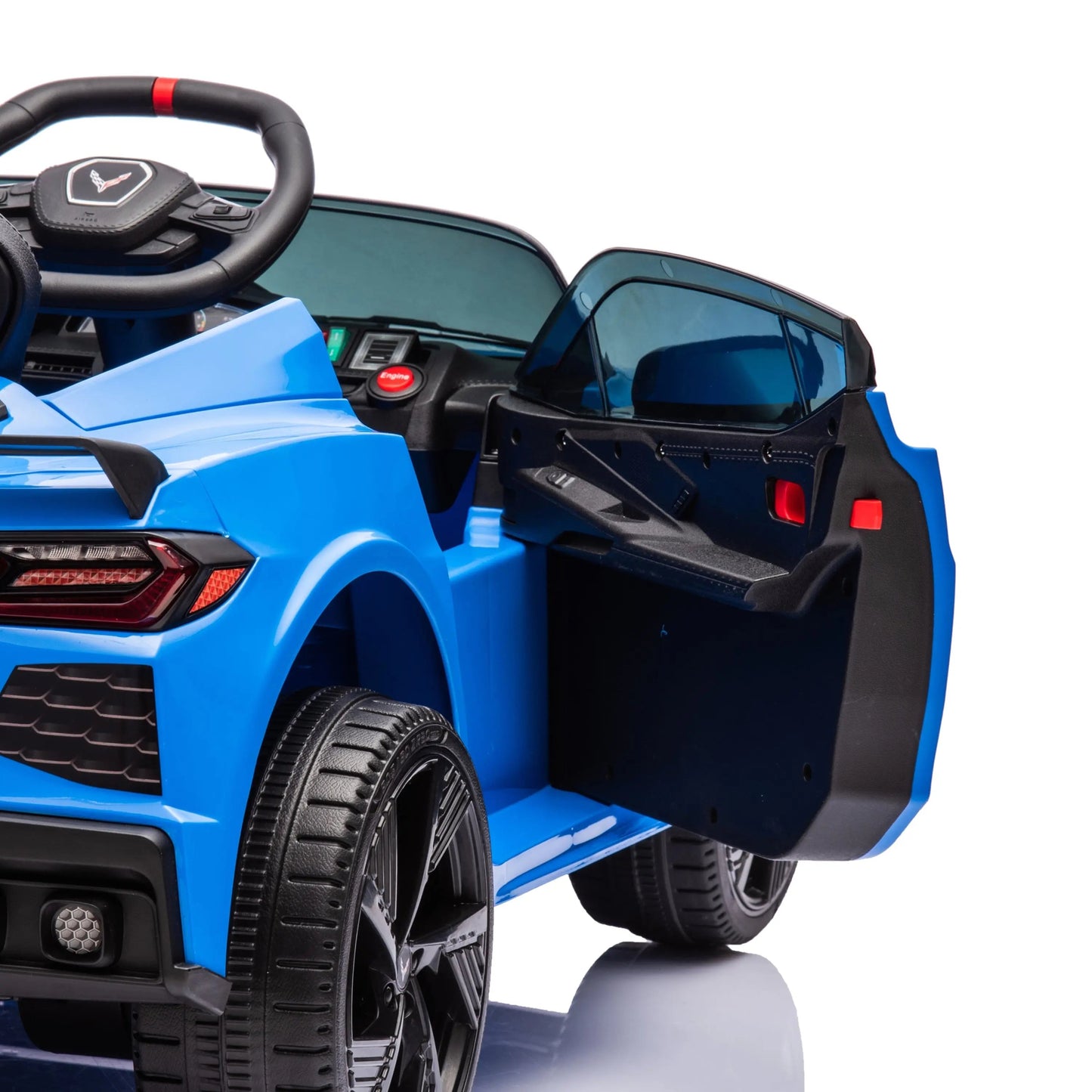 12V Chevrolet Corvette C8 1-Seater Kids Ride-On Car-4