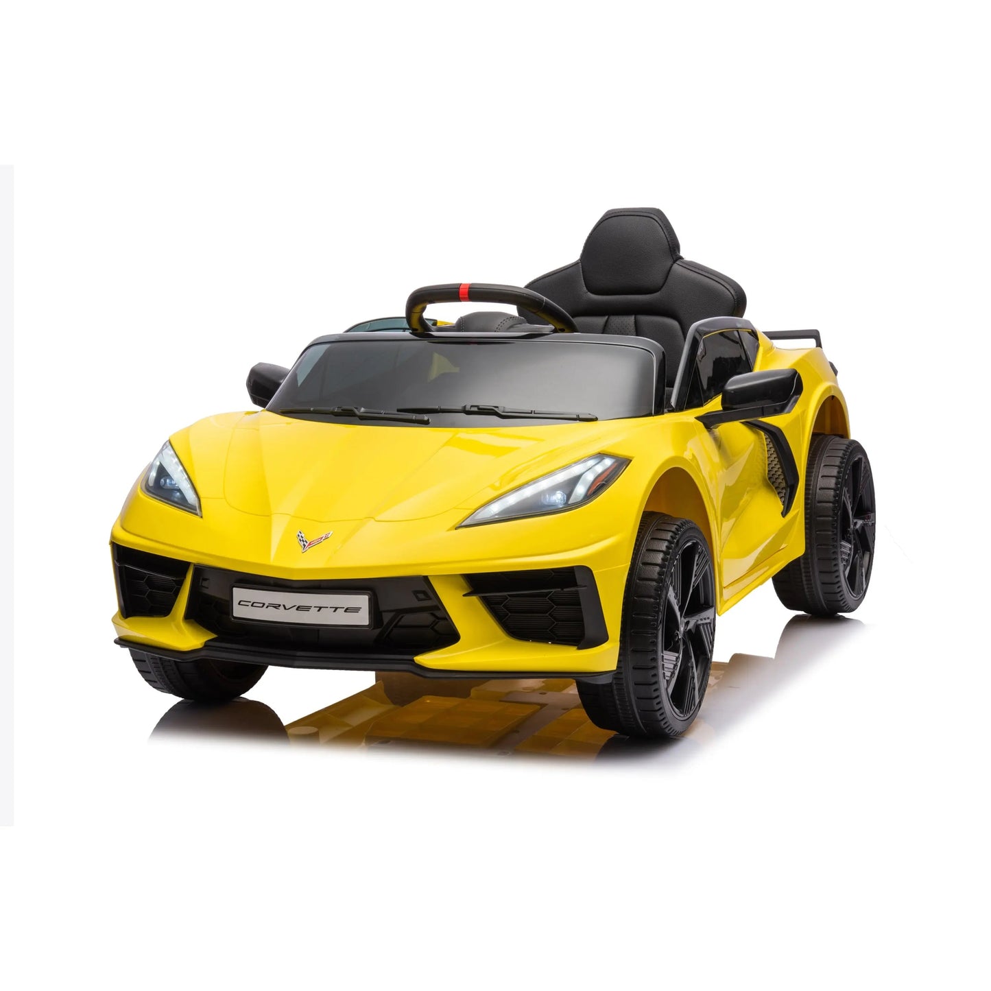 12V Chevrolet Corvette C8 1-Seater Kids Ride-On Car-6