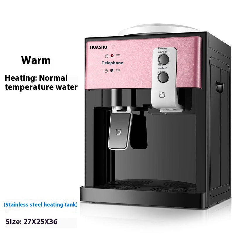 220V 550W Electric Desktop Water Dispenser Hot and Warm Cold Water Cooler Dispenser Home Office Hotel Use
