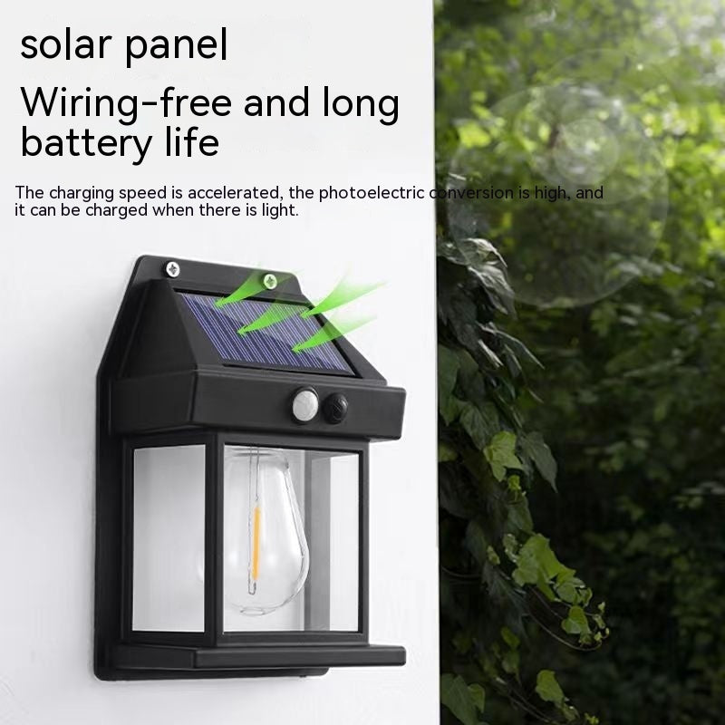 Solar Induction Garden Wall Lamp