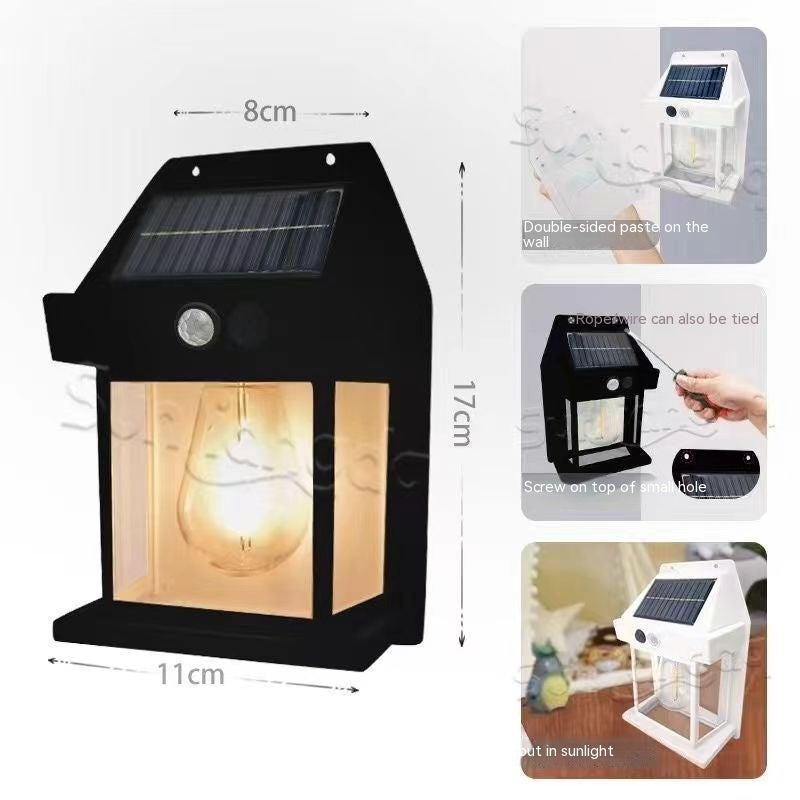 Solar Induction Garden Wall Lamp