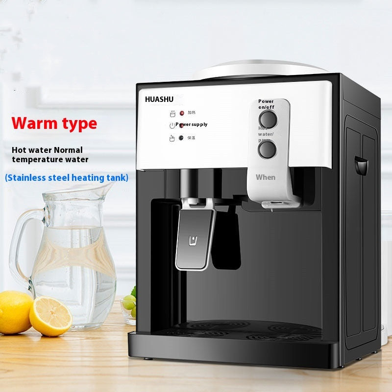 220V 550W Electric Desktop Water Dispenser Hot and Warm Cold Water Cooler Dispenser Home Office Hotel Use