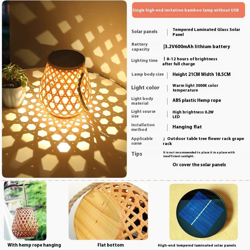 Outdoor Solar Lantern Lights