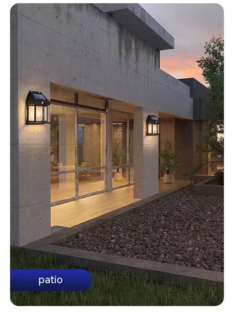 Solar Induction Garden Wall Lamp
