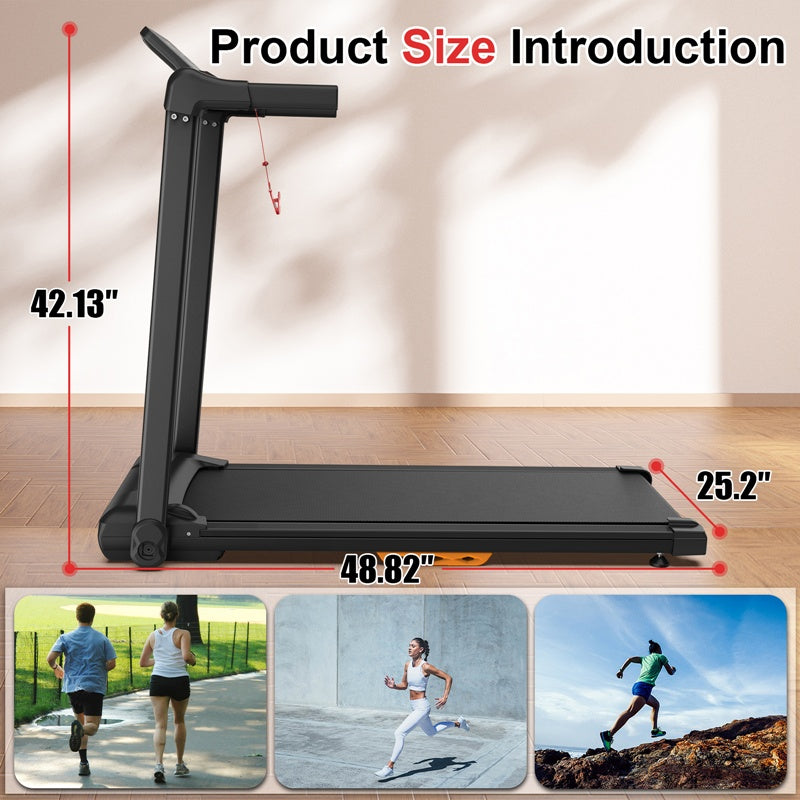 Folding Treadmill With Incline