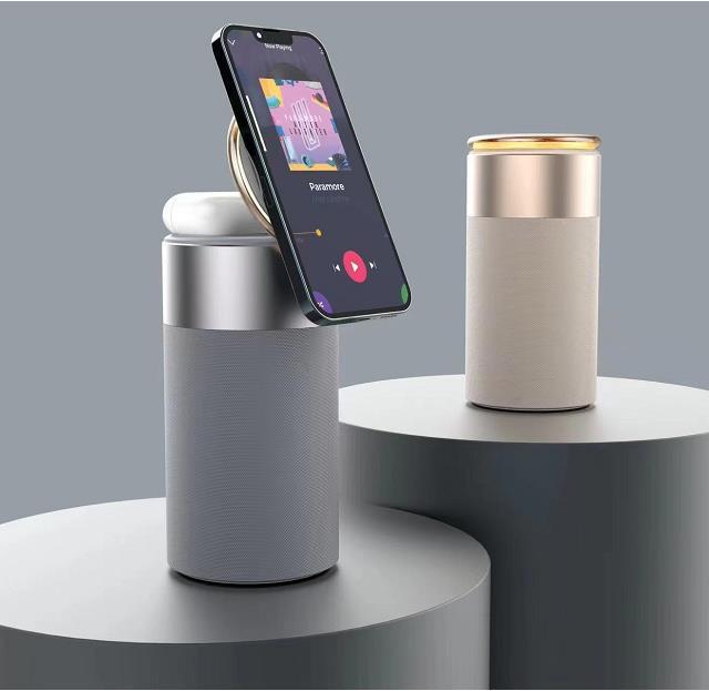 Wireless Charger Portable Bluetooth Speaker