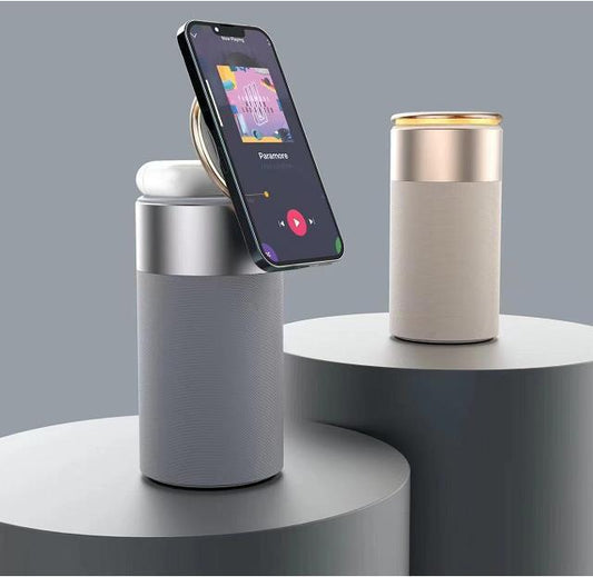 Wireless Charger Portable Bluetooth Speaker