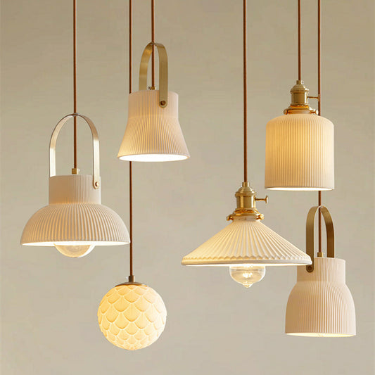 Nordic Japanese Porcelain Chandelier