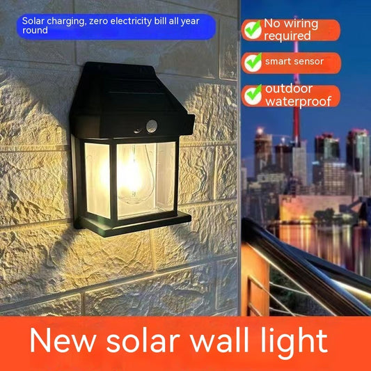 Solar Induction Garden Wall Lamp